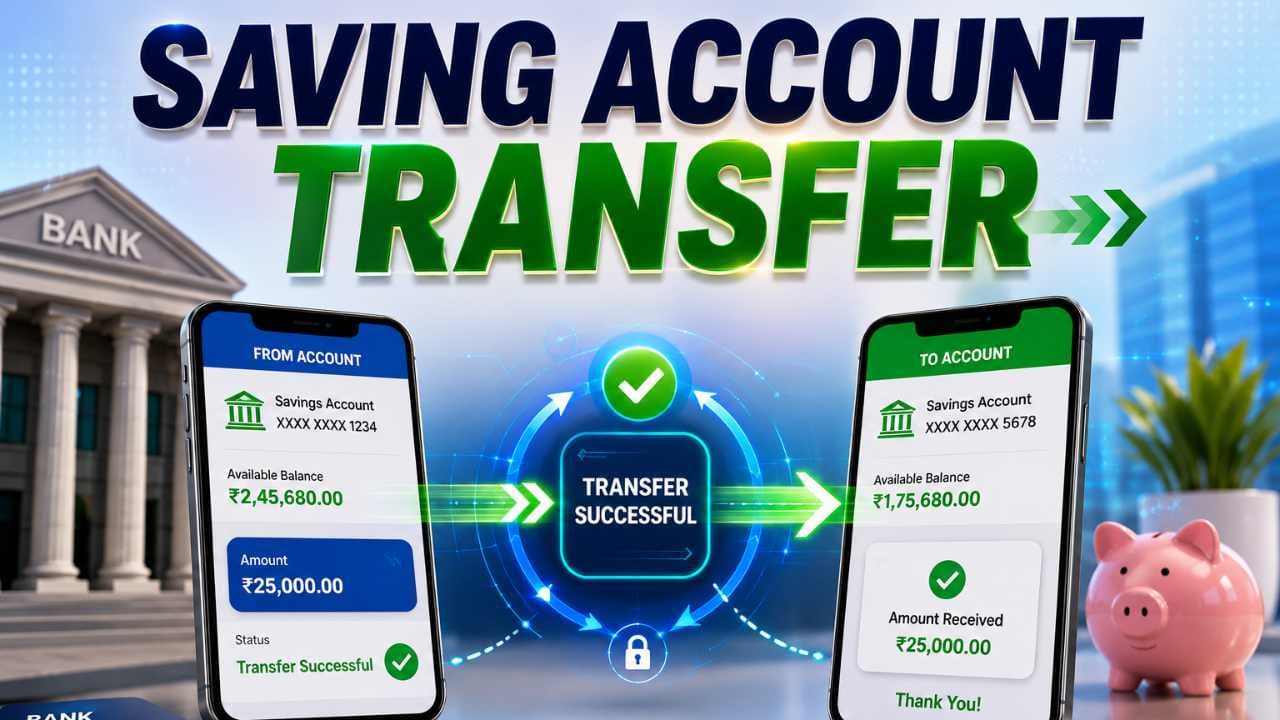 Saving Account Transfer: दूसरे शहर में बैंक अकाउंट ट्रांसफर करने से पहले जान लें ये 5 जरूरी बातें Saving Account Transfer: दूसरे शहर में बैंक अकाउंट ट्रांसफर करने से पहले जान लें ये 5 जरूरी बातें