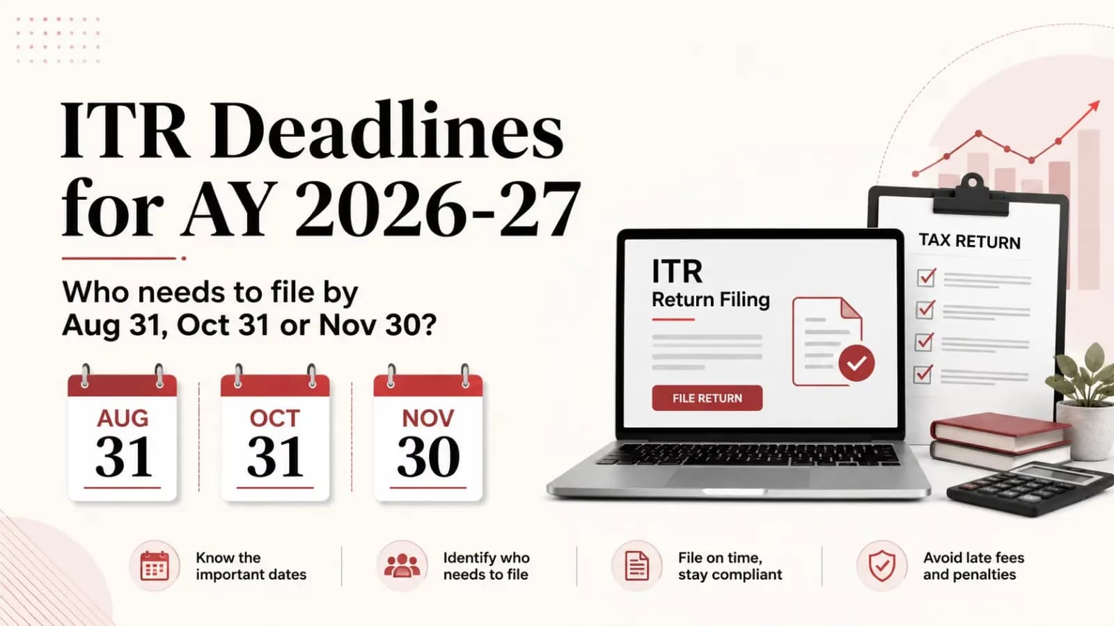 ITR Filing Deadline 2026: 31 जुलाई के बाद भी भर सकते हैं Income Tax Return? जानिए किसके लिए 31 अगस्त है आखिरी तारीख ITR Filing Deadline 2026: 31 जुलाई के बाद भी भर सकते हैं Income Tax Return? जानिए किसके लिए 31 अगस्त है आखिरी तारीख