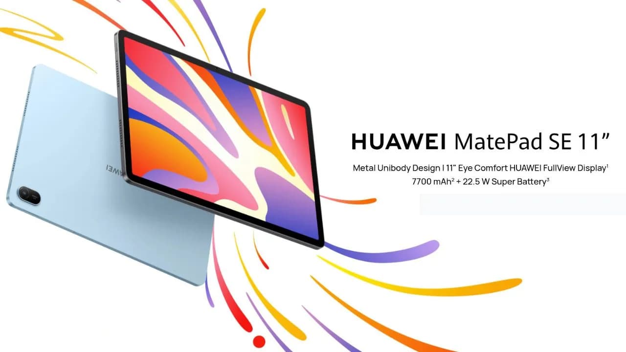 Huawei के दो नए टैबलेट भारत में लॉन्च, MatePad SE 11 और MatePad 11.5 की कीमत और खूबियां जानें Huawei के दो नए टैबलेट भारत में लॉन्च, MatePad SE 11 और MatePad 11.5 की कीमत और खूबियां जानें