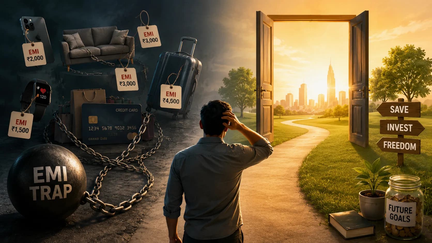 EMI Trap: छोटी-छोटी EMI कैसे बिगाड़ सकती है आपकी Financial Planning? जानें बचने के आसान तरीके EMI Trap: छोटी-छोटी EMI कैसे बिगाड़ सकती है आपकी Financial Planning? जानें बचने के आसान तरीके