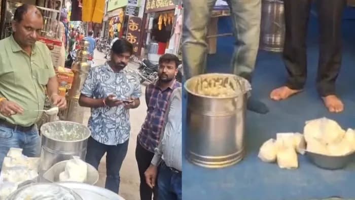 सारंगपुर में मिलावटी घी और दूध पर बड़ी कार्रवाई, 8 किलो संदिग्ध घी और 100 लीटर दूध जब्त सारंगपुर में मिलावटी घी और दूध पर बड़ी कार्रवाई, 8 किलो संदिग्ध घी और 100 लीटर दूध जब्त