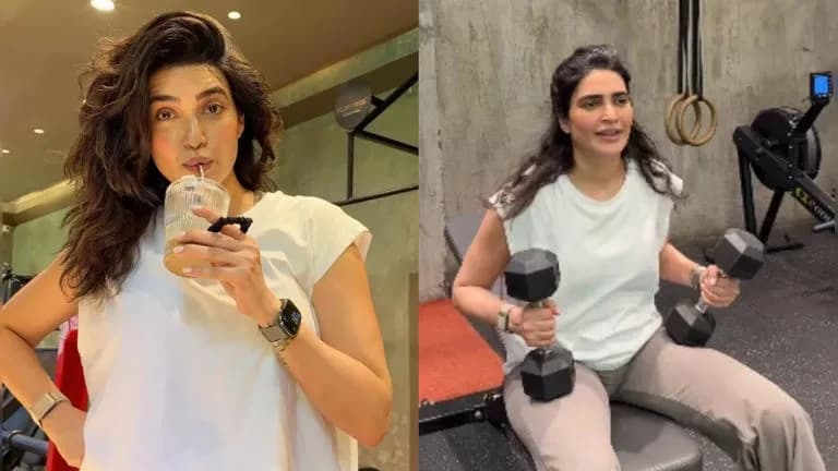 Karishma Tanna की Postpartum Workout Routine: बेटे Ved के जन्म के 2 महीने बाद Gym में वापसी, Video Viral Karishma Tanna की Postpartum Workout Routine: बेटे Ved के जन्म के 2 महीने बाद Gym में वापसी, Video Viral