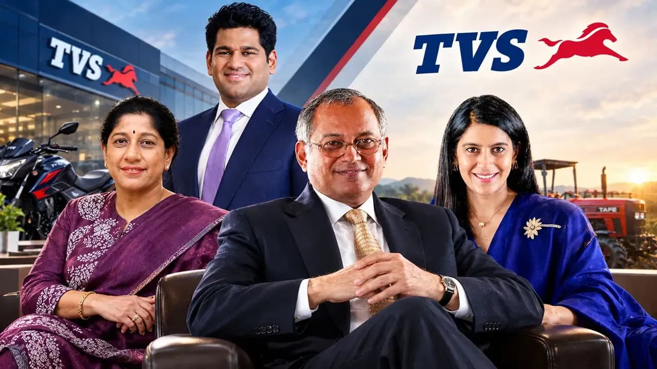 TVS Group Family Dispute: मल्लिका श्रीनिवासन और लक्ष्मी वेणु का दावा, "वेणु श्रीनिवासन परिवार में संपत्ति का आर्थिक समझौता नहीं हुआ" TVS Group Family Dispute: मल्लिका श्रीनिवासन और लक्ष्मी वेणु का दावा, "वेणु श्रीनिवासन परिवार में संपत्ति का आर्थिक समझौता नहीं हुआ"