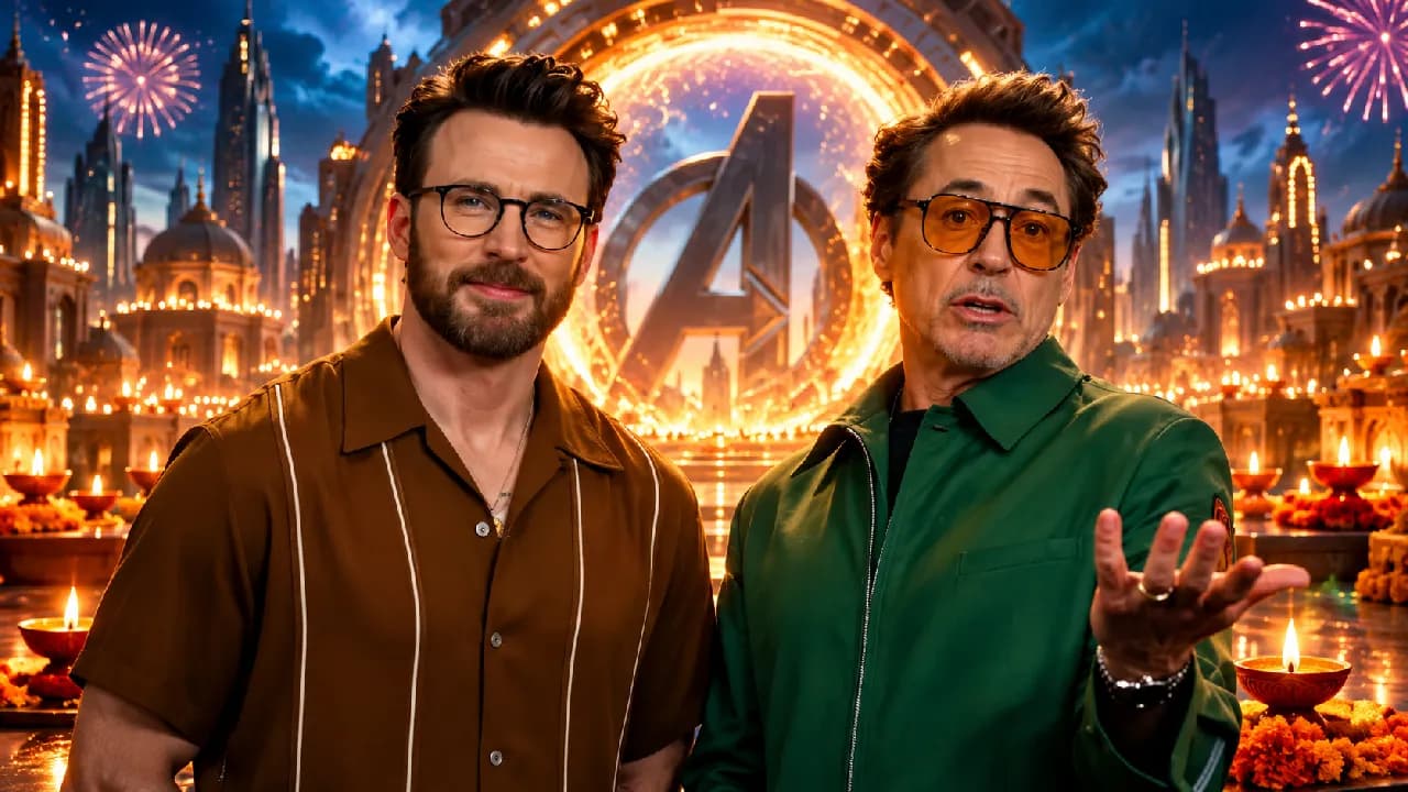 Avengers Doomsday India Release Date: अमेरिका से एक दिन पहले भारत में रिलीज होगी फिल्म, क्रिस इवांस-RDJ ने दिया दिवाली गिफ्ट Avengers Doomsday India Release Date: अमेरिका से एक दिन पहले भारत में रिलीज होगी फिल्म, क्रिस इवांस-RDJ ने दिया दिवाली गिफ्ट